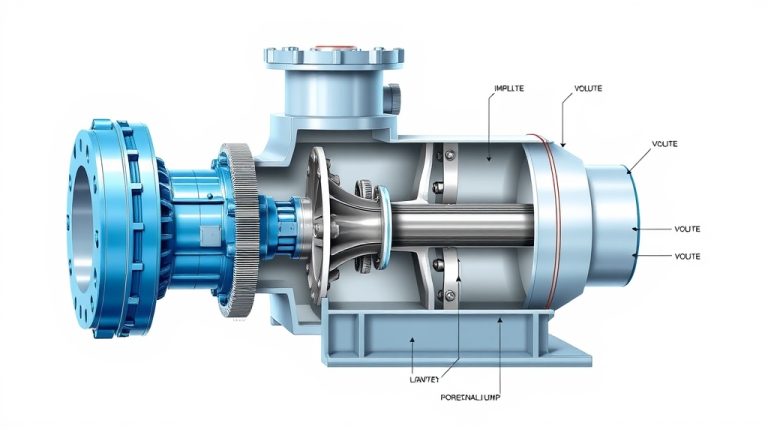Bomba centrífuga horizontal de proceso dentro del alcance de ASME B73.1
