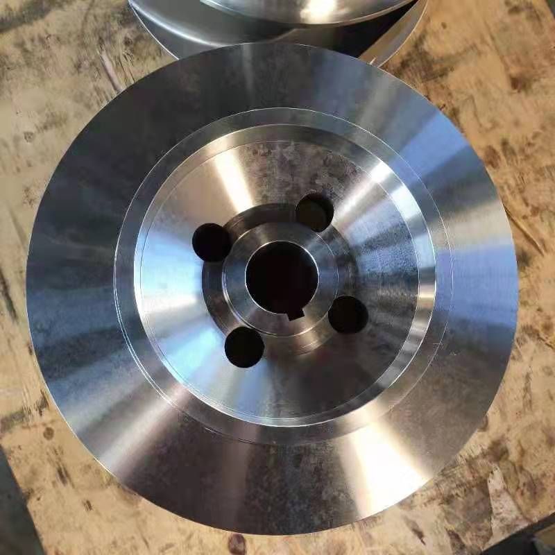 ANSI B73.1 centrifugal pump impeller casting in high alloy material — Durco Mark III replacement impeller