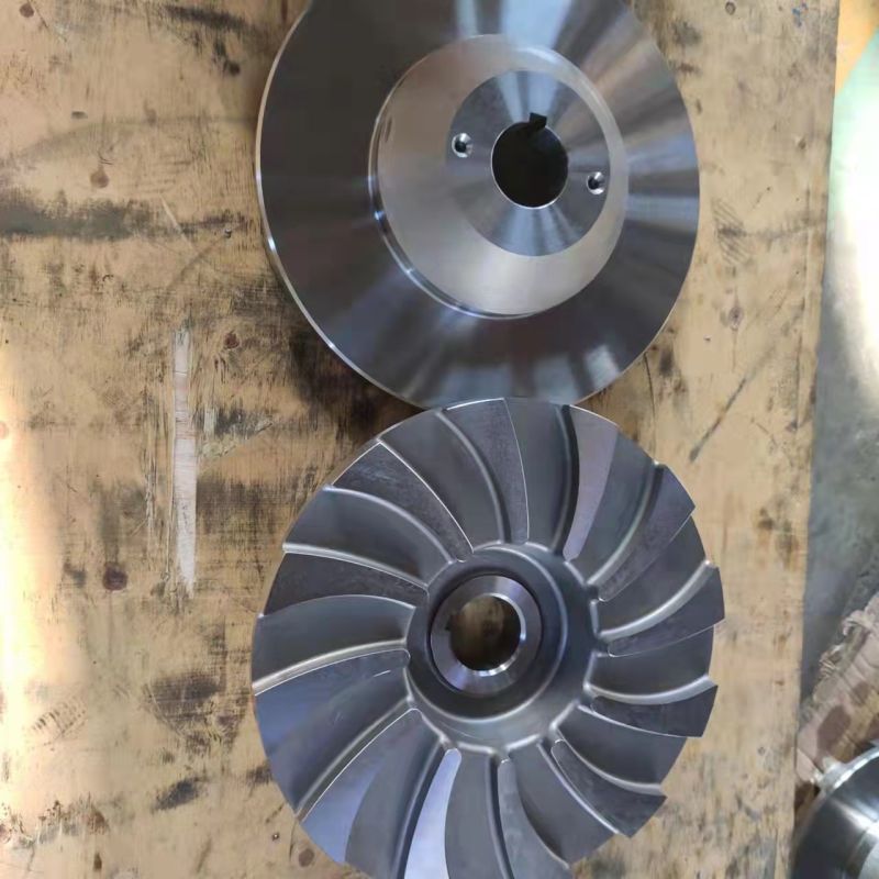 CD4M CD4MCuN duplex stainless steel pump expeller casting foundry — custom OEM casting and machining for ANSI chemical process pumps