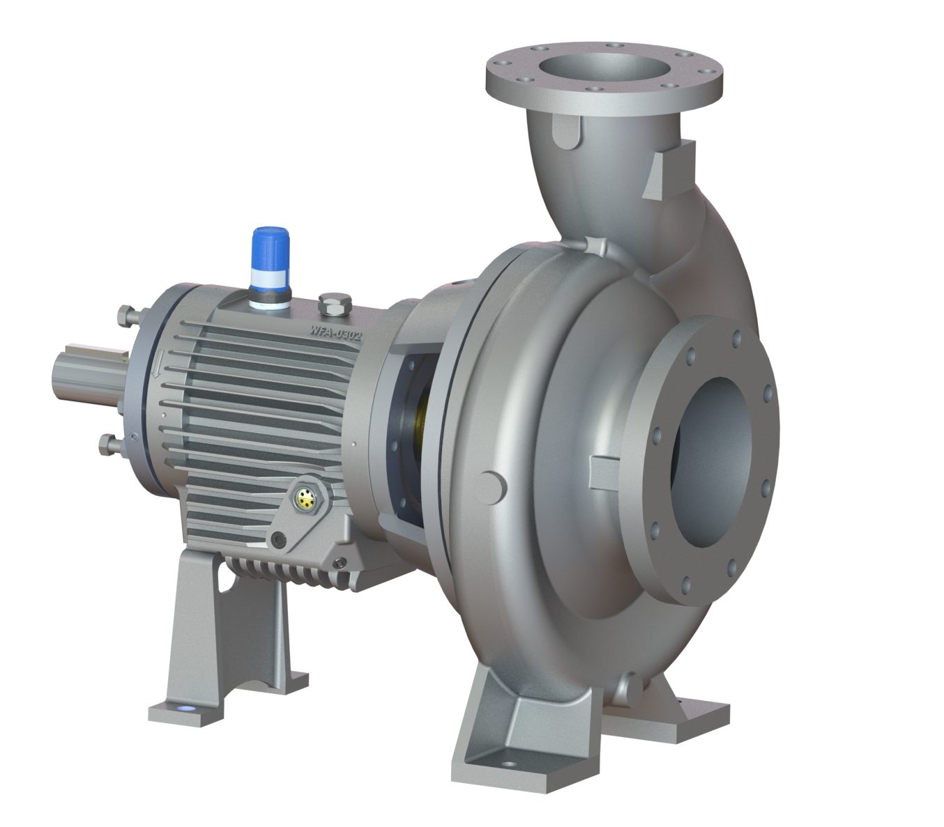 Bomba de proceso horizontal ANSI/ASME B73.1