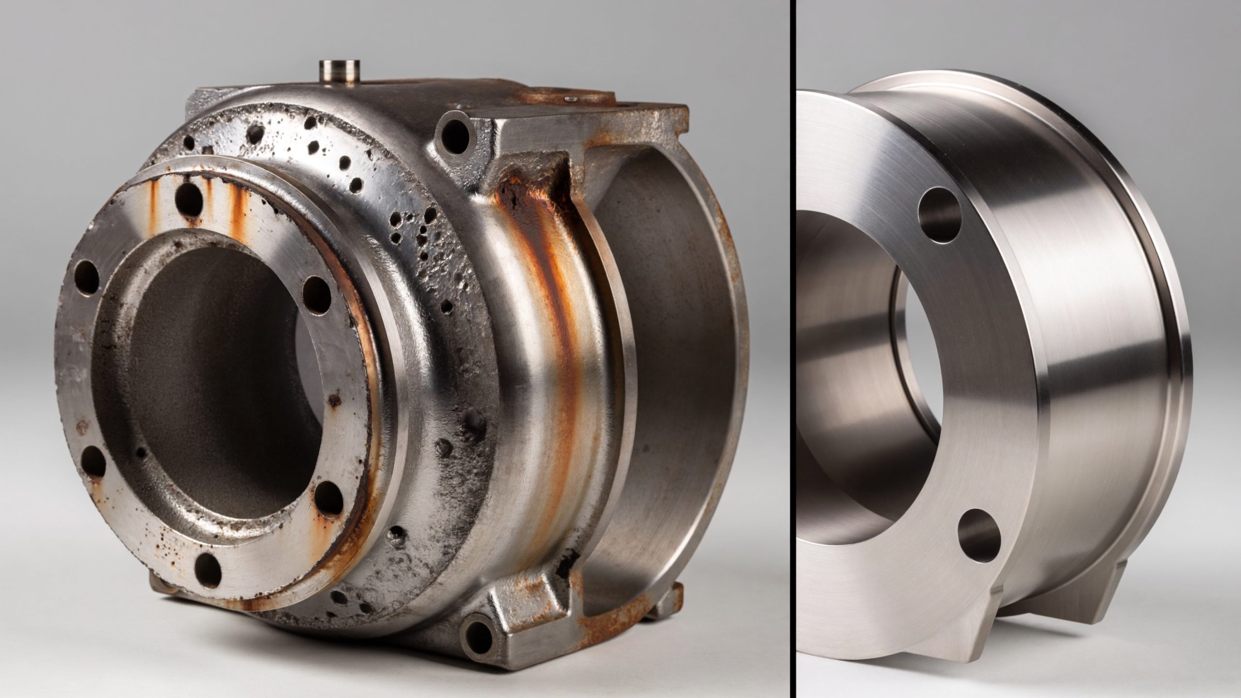 Durco Mark III casing replacement dimensional verification CMM report 7 critical interfaces