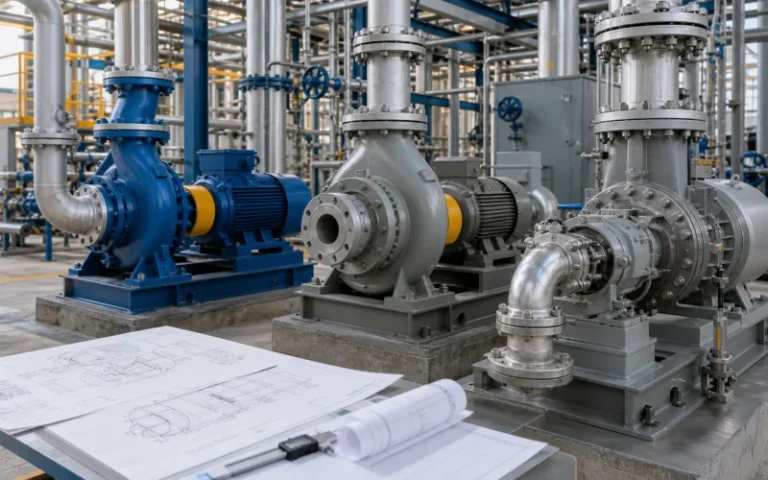 Bombas centrífugas industriales para comparar las normas ASME B73.1, ISO 5199 y API 610
