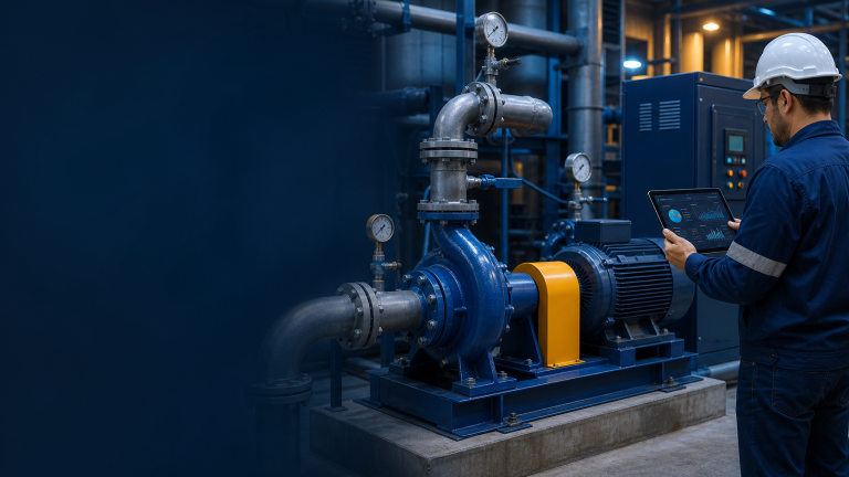 Sistema de bombeo industrial optimizado para reducir energía y mantenimiento