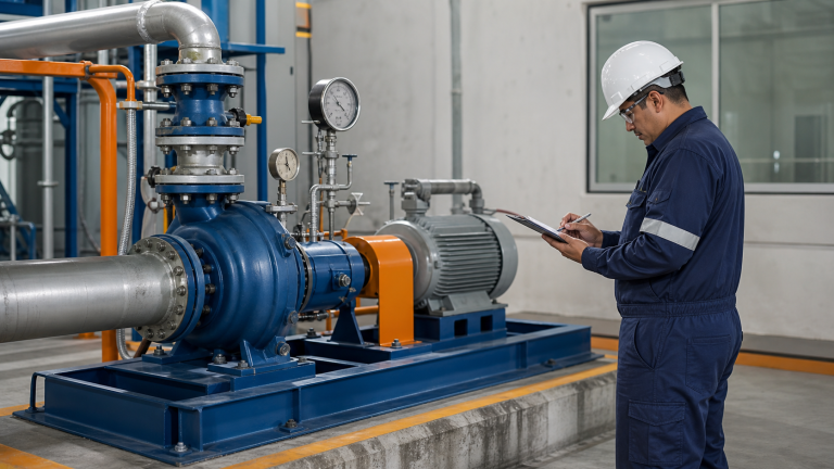 Evaluación técnica de eficiencia en una bomba centrífuga de proceso