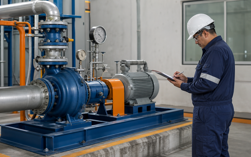 Evaluación técnica de eficiencia en una bomba centrífuga de proceso